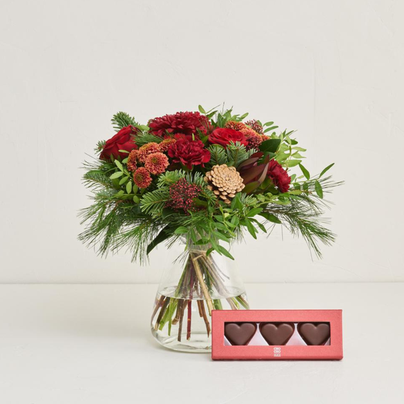 Den klassiske til jul med marcipanhjerter